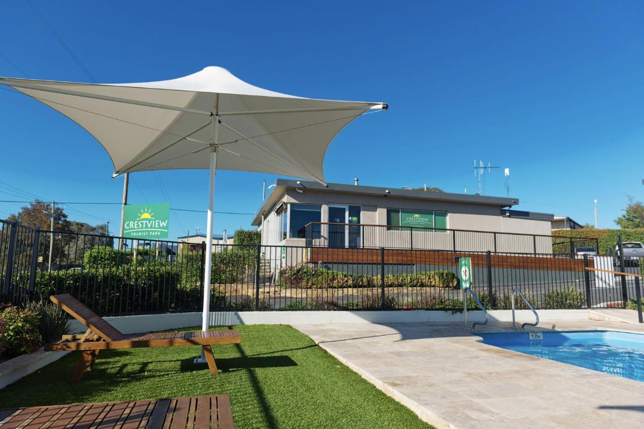 Hotel Crestview Tourist Park Queanbeyan Exterior foto