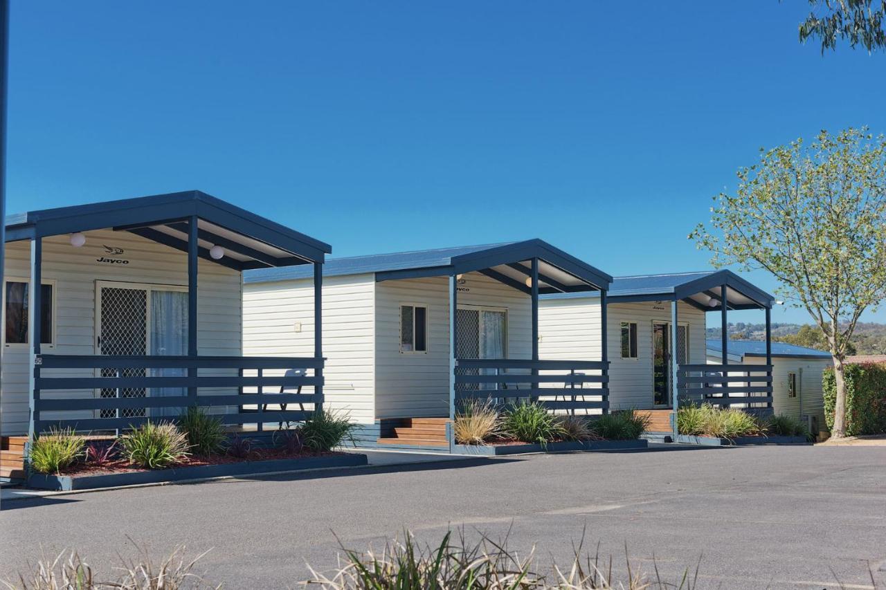 Hotel Crestview Tourist Park Queanbeyan Exterior foto